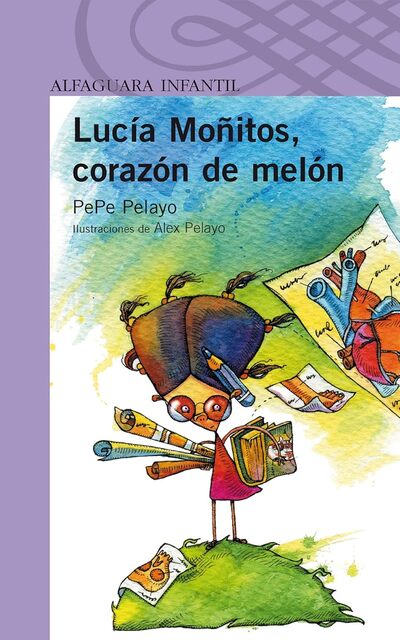 Lucía moñitos corazón de melón